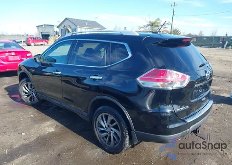2015 Nissan Rogue Sl z USA, uszkodzony, nr VIN 5N1AT2MV1FC830972
